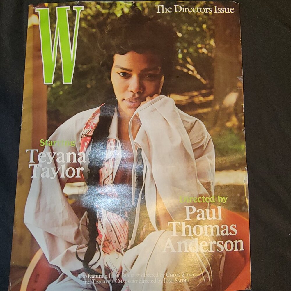 W MAGAZINE-VOLUME 2, 2026-THE DIRECTORS ISSUE-TEYANA TAYLOR-Never Read Timothee - Picture 2 of 10